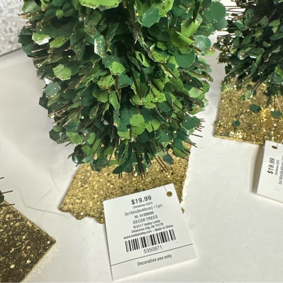 hobby lobby christmas tree set of three - Picture 3 of 10